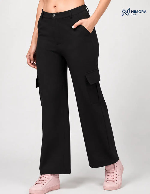 Latest Time Of Cargo Trousers For Women & Girls Nimora