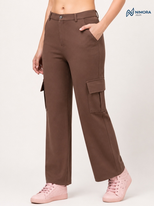 Latest Time Of Cargo Trousers For Women & Girls Nimora