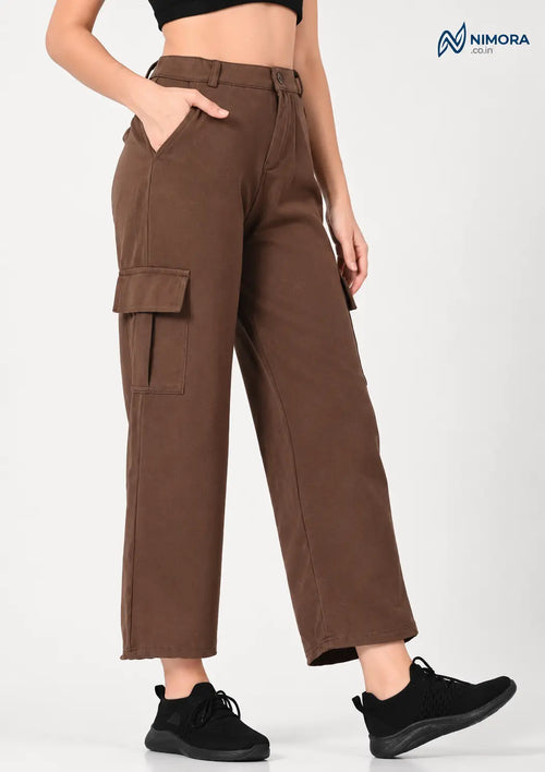 Latest Time Of Cargo Trousers For Women & Girls Nimora