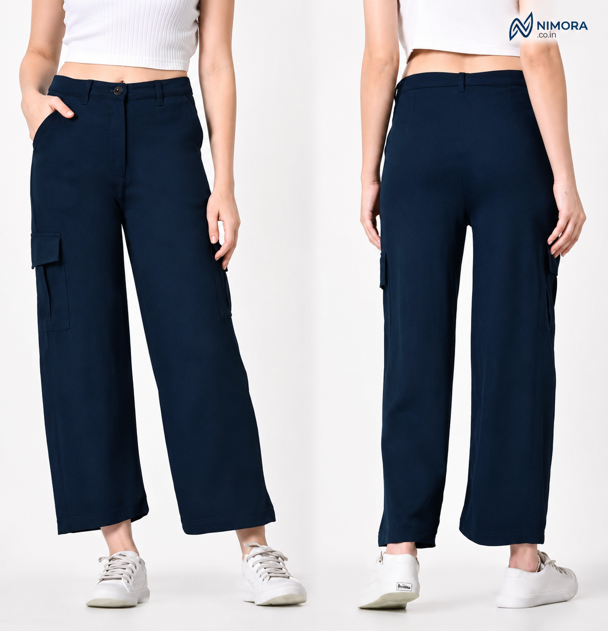 Latest Time Of Cargo Trousers For Women & Girls Nimora
