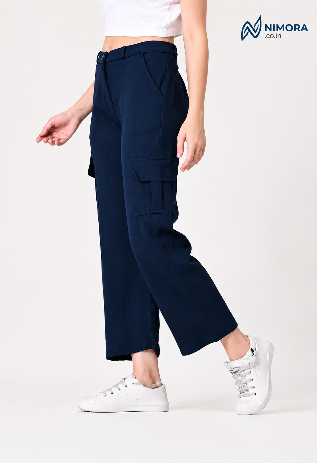 Latest Time Of Cargo Trousers For Women & Girls Nimora
