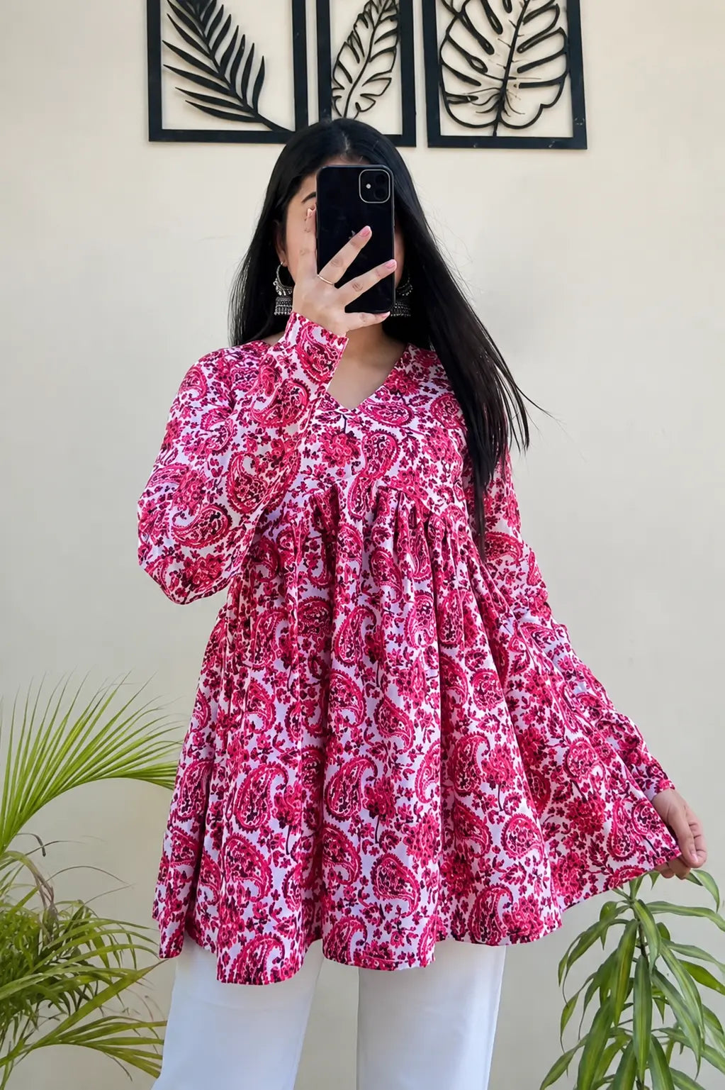 Women's rayon Jaipuri printed Kurti| college wear short kurtis My Store